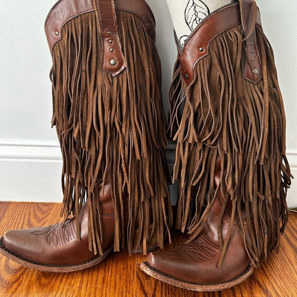 Corral Fringe boots